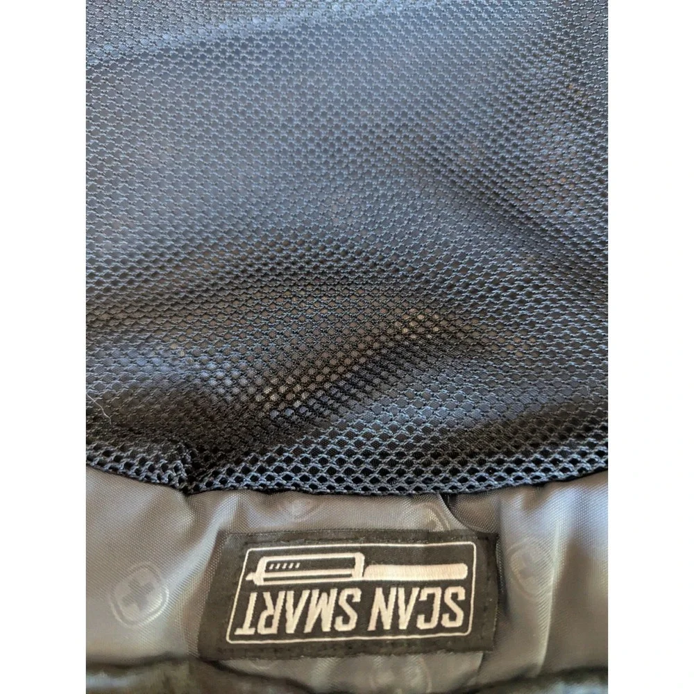 Wenger SWISSGEAR Synergy Laptop Backpack‎ Black Gray Work School Travel Bag